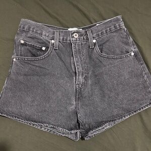 Levi's Charcoal Denim Women's Shorts